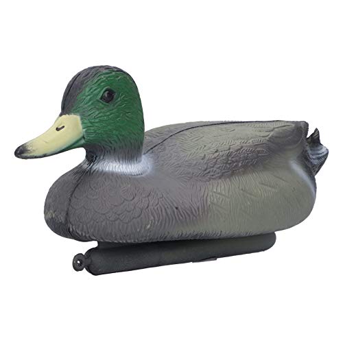 Fdit 34,5x13cm Gartenteich Dekorative Ente Blasformen Kunststoffente Outdoor-Simulation Schwimmende Lockente Gartendekorationen Ealistische Jagd Lockente Ente von Fdit