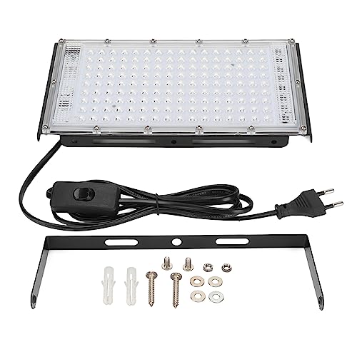 Fdit LED-Pflanzen Licht, Vollspektrum-Pflanzen-Setzling-Wachstums Lampe für Indoor-Gewächshaus Pflanzen Wachsen Rot Blau 144 Perlen 200W IP65 von Fdit