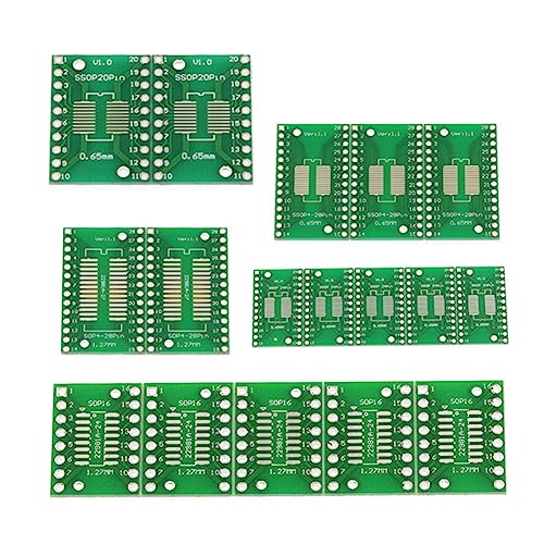 Feegow 35 STÜCKE SOP8-SOP28 auf DIP/SMD zu DIP IC Adapter Buchse PCB Konvertierungsplatine von Feegow