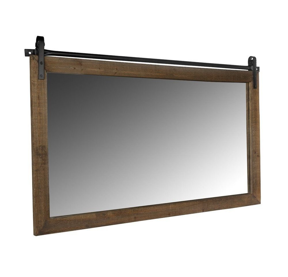 Feel2Home Wandspiegel Spiegel Wandpiegel Holzrahmen rollbar braun 86x71cm Rustikal Landhaus Feel2Home Wandspiegel Spiegel Wandpiegel Holzrahmen rollbar braun 86x71cm Rustikal Landhaus von Feel2Home