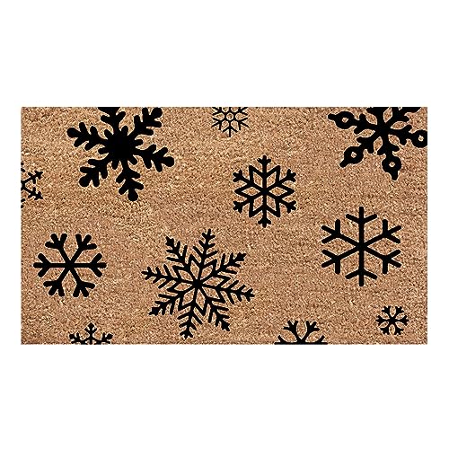 FeiliandaJJ Weihnachten Fußmatte - 40x60cm - Türmatte mit Weihnachts Druck - Antirutsch Schmutzfangmatte - Willkommens Fussmatte für Innen und Außen, Flur, Terrasse, Wohnaccessoires von FeiliandaJJ