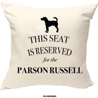 Parson Russell Terrier Kissen, Hundekissen, Bezug Baumwolle Canvas Print, Hundeliebhaber Geschenk Für Sie 40x40 50x50 168 von FellowFriendsCo