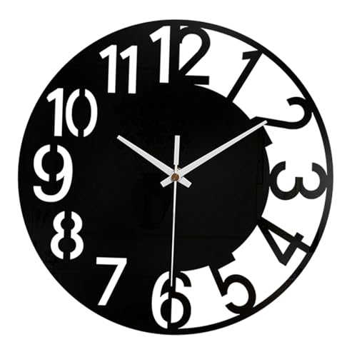 Fenteer Acryl-Wanduhr, große Wanduhr, leise, minimalistisch, Wanduhr, dekorative Uhr für Hotel, Wohnzimmer, Badezimmer Fenteer Acryl-Wanduhr, große Wanduhr, leise, minimalistisch, Wanduhr, dekorative Uhr für Hotel, Wohnzimmer, Badezimmer von Fenteer