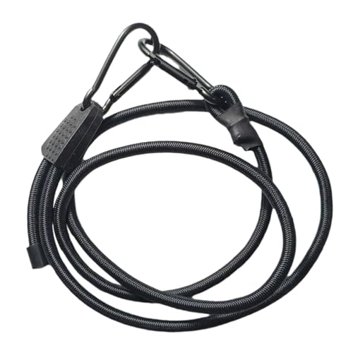Fenteer Bungee-Seil mit Haken, Band-Bindeseil, tragbares multifunktionales Bungee-Gurt-Gepäckträgerseil für Camping, Outdoor, Radfahren, 200 Cm Fenteer Bungee-Seil mit Haken, Band-Bindeseil, tragbares multifunktionales Bungee-Gurt-Gepäckträgerseil für Camping, Outdoor, Radfahren, 200 Cm von Fenteer