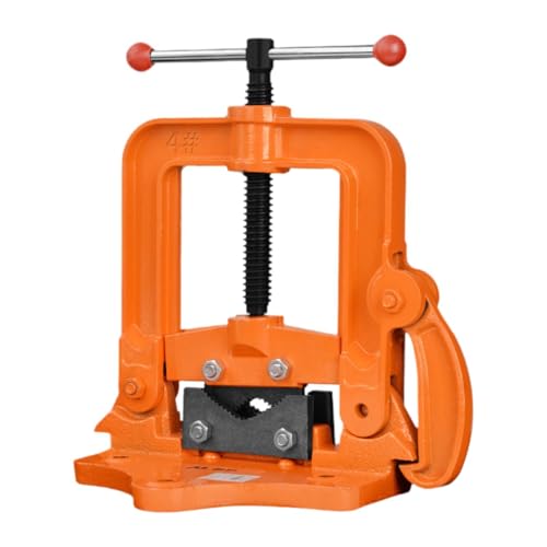 Fenteer Hochleistungs-Rohrschraubstock zum Halten von Rohren, stabiler Gewindeschneider, zu bedienen, ergonomisch, manuell, verstärkter, für Rohre von 10 bis 70 Mm Fenteer Hochleistungs-Rohrschraubstock zum Halten von Rohren, stabiler Gewindeschneider, zu bedienen, ergonomisch, manuell, verstärkter, für Rohre von 10 bis 70 Mm von Fenteer