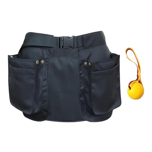 Fenteer Hundetrainer-Schürze, Werkzeuggürtel, Nylon-Arbeitskleidung, verstellbare Hundetrainingskleidung, Taillenschürze für Tierführer für Kellnerinnen Fenteer Hundetrainer-Schürze, Werkzeuggürtel, Nylon-Arbeitskleidung, verstellbare Hundetrainingskleidung, Taillenschürze für Tierführer für Kellnerinnen von Fenteer
