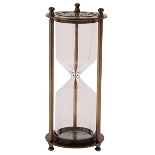 Fenteer Leere Uhr Stundenglas Wanduhr Eieruhr ohne - 7 16pcs cm, Bronze - S, 7 x 16 cm von Fenteer