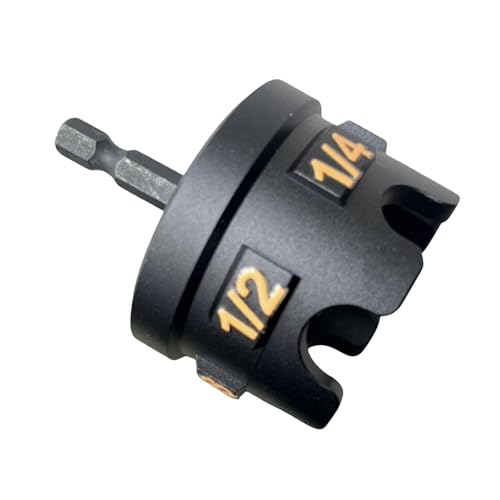 Fenteer Nut Zipper Bohraufsatz Kompakter Sechskantschaft-Steckschlüssel für 1/4", 3/8" und 1/2" Gewindestangen Fenteer Nut Zipper Bohraufsatz Kompakter Sechskantschaft-Steckschlüssel für 1/4", 3/8" und 1/2" Gewindestangen von Fenteer