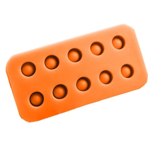 Fenteer Queen Pfropfbecher, Werkzeug zur Herstellung von Bienenwachs, kompaktes, leichtes Bienenwachs-Silikonmodell für den professionellen Imkerbedarf, Orange Fenteer Queen Pfropfbecher, Werkzeug zur Herstellung von Bienenwachs, kompaktes, leichtes Bienenwachs-Silikonmodell für den professionellen Imkerbedarf, Orange von Fenteer