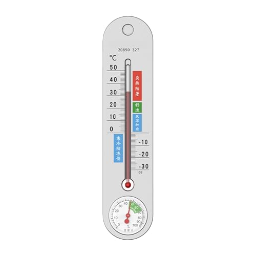Fenteer Thermometer-Hygrometer -30~50 Vielseitiges, robustes Klimawerkzeug, einfaches Ablesen für Hotel, Vieh, Restaurant, Außen-/Innenbereich, 249 X 56 X 18 Mm Fenteer Thermometer-Hygrometer -30~50 Vielseitiges, robustes Klimawerkzeug, einfaches Ablesen für Hotel, Vieh, Restaurant, Außen-/Innenbereich, 249 X 56 X 18 Mm von Fenteer