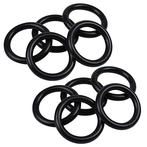 Feriany 10 Stueck 35mm x 5mm Gummi O Ring Oel Dichtung Dichtschiebe Schwarz von Feriany