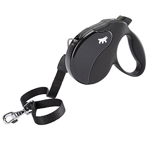 Ferplast Hundeleine Amigo Large, Rollleine große Hunde bis 50 kg. Schnur max. 5 m. Einzelne Verriegelungs- und Entriegelungstaste, schwarz, Schwarze Abdeckung Ferplast Hundeleine Amigo Large, Rollleine große Hunde bis 50 kg. Schnur max. 5 m. Einzelne Verriegelungs- und Entriegelungstaste, schwarz, Schwarze Abdeckung von Ferplast