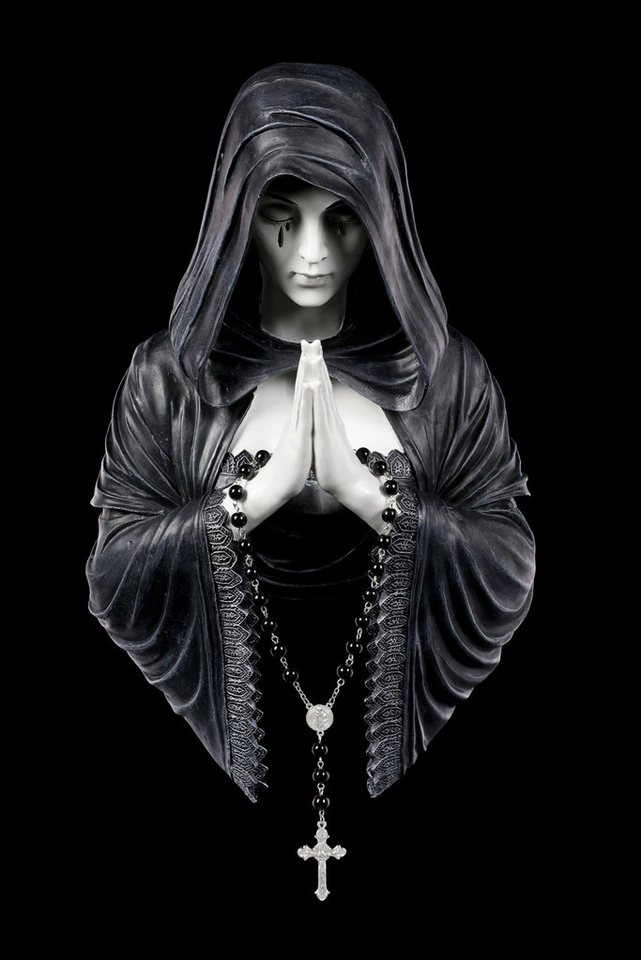 Figuren Shop GmbH Dekoobjekt Anne Stokes Wandrelief - Gothic Prayer - Dekoration von Figuren Shop GmbH