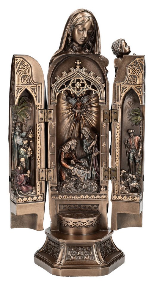 Figuren Shop GmbH Dekoobjekt Triptychon Flügelaltar - Maria Lady of Grace - Veronese Dekoration von Figuren Shop GmbH