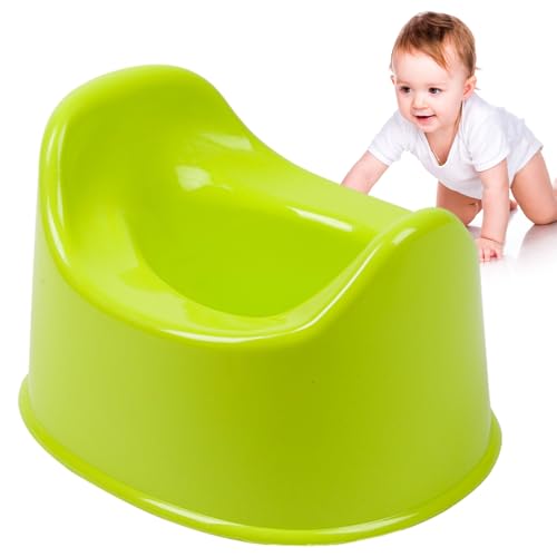 Töpfchentraining,Kinder-Toilettensitz - Integrierte Formgebung, passend für runde und ovale Toiletten, rutschfest mit Spritzschutz Firulab von Firulab