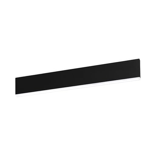 Fischer & Honsel Wandleuchte, Muur | sandschwarz| L: 50,50 cm, B: 8,00 cm, Ausladung Wand: 5,00 cm| mit Schalter| 1x LED 13 Watt 2700 K | 2000 lm| EEG: F | 30536 Fischer & Honsel Wandleuchte, Muur | sandschwarz| L: 50,50 cm, B: 8,00 cm, Ausladung Wand: 5,00 cm| mit Schalter| 1x LED 13 Watt 2700 K | 2000 lm| EEG: F | 30536 von Fischer & Honsel