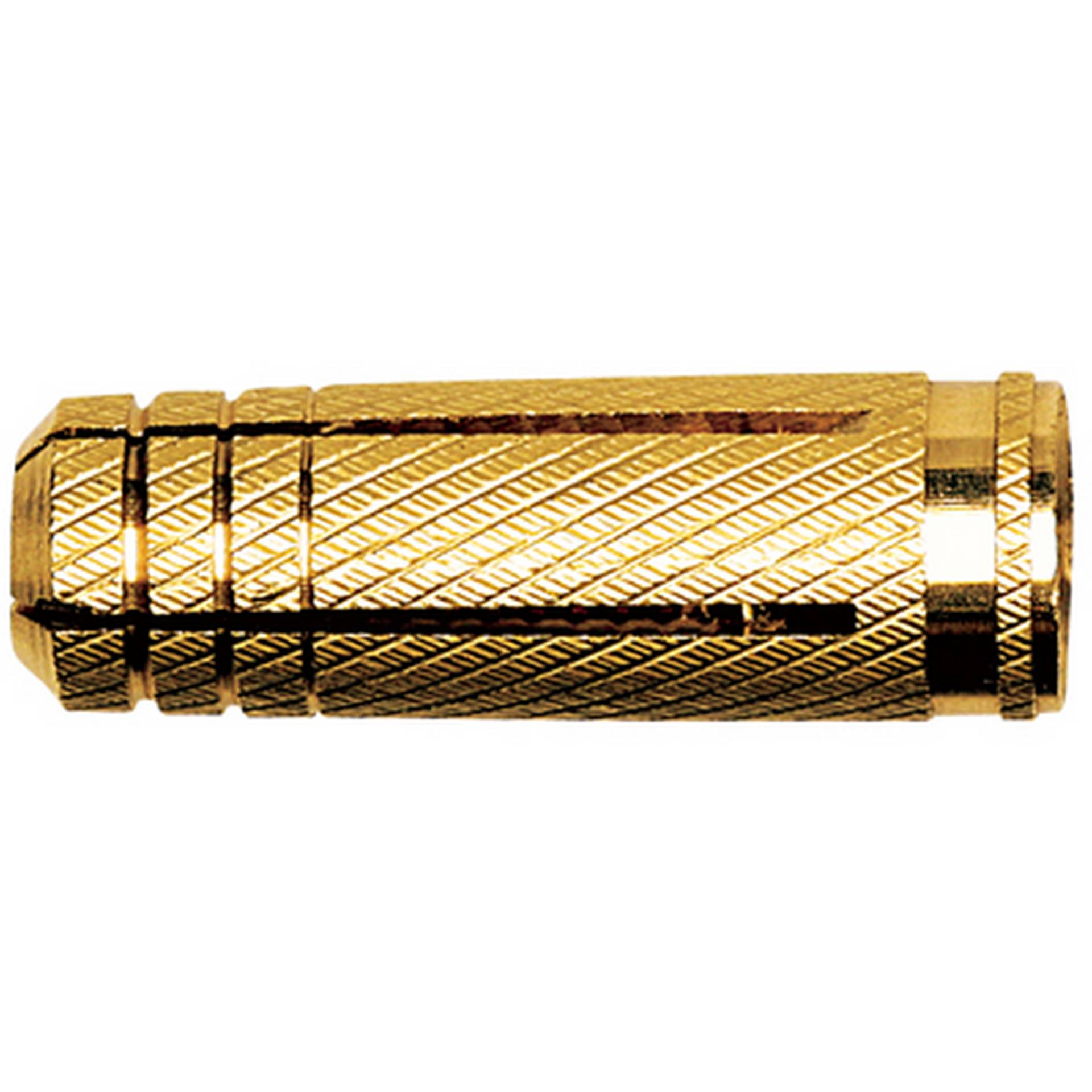 Fischer Messing-Spreizdübel 'MS' Ø 8 x 22 mm, 100 Stück von Fischer