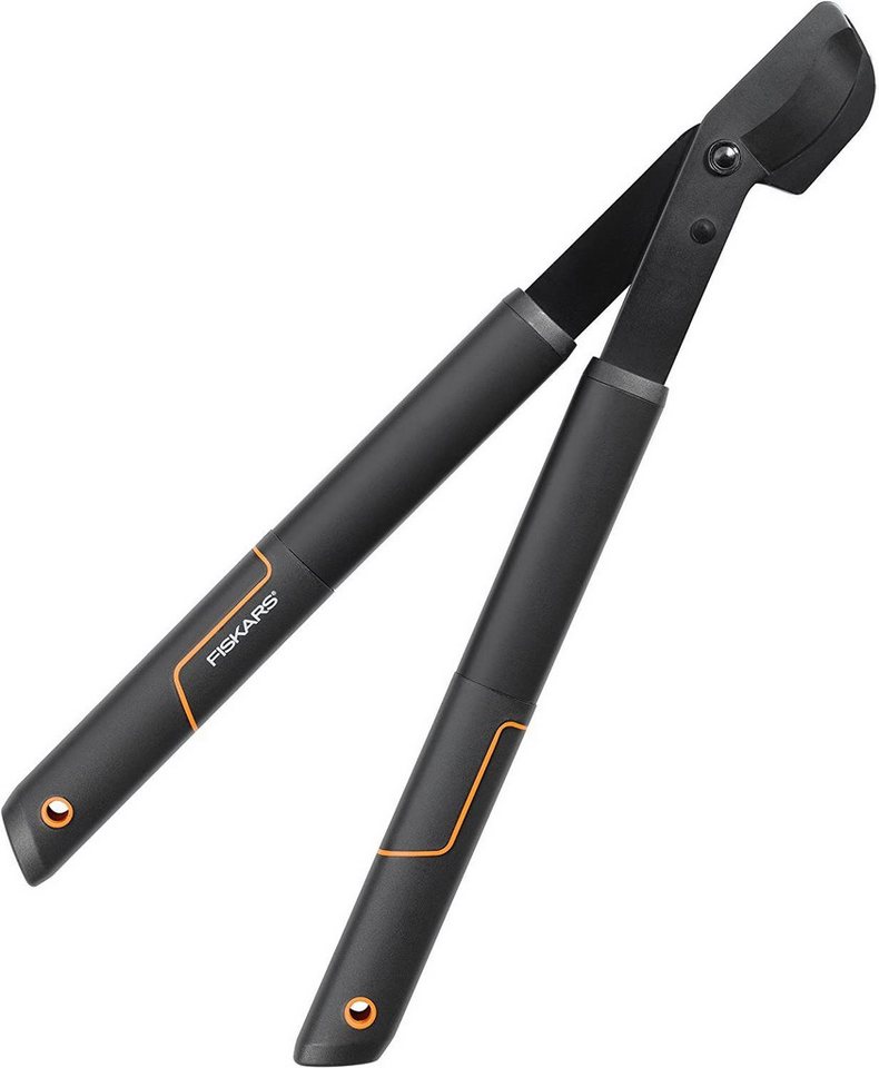 Fiskars Astschere SingleStep L28 Getriebeastschere für frisches Holz, Astscheren, (für frisches Holz, bis ⌀ 3,5 cm, Länge 50cm, 1-tlg., Gartenschere, Rosenschere, Rebschere, Baumschere), Astschere Antihaftbeschichtet Heckenschere Gehärtete Präzisionsstahl von Fiskars