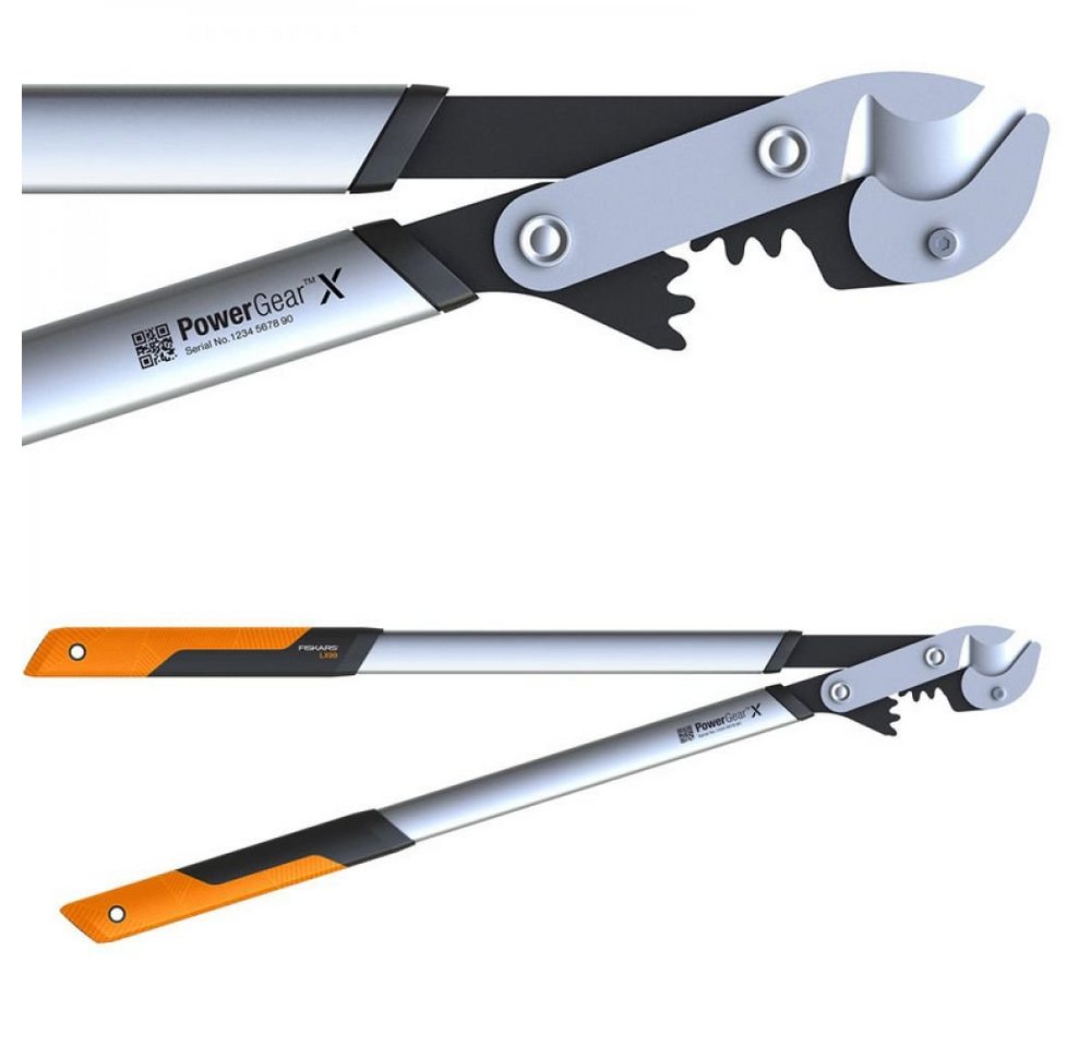 Fiskars Baumschere Fiskars Powergear X Astschere Amboss LX99-L von Fiskars