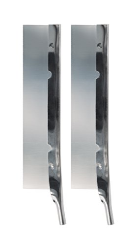 Original Fiskars Ersatzklingen für Fiskars Hochleistungsbastelmesser/-cutter, Gezahnte Säge, 2 Stück, Qualitätsstahl, Silber, Hochleistungsklinge, 1024408 von Fiskars