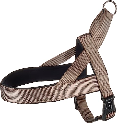 Norweger-Geschirr Abbi Taupe XXL 75-100CM 32MM von Flamingo