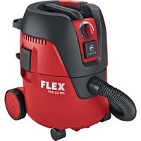 Sicherheitssauger mit manueller Filterabreinigung vce 22 m mc v inkl. Saugschlauch - Flex von FLEX TOOLS