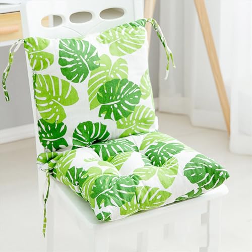 FloAPa Gartenstuhlauflagen Niedriglehner Auflage Polster Mit Bänder Auflagen Mit Extra Hoher Lichtechthei Bequeme Stuhlauflagen Polsterauflagen Für Outdoor Balkon Sofa Chairs,005,40 * 80 von FloAPa