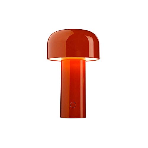 Flos Bellhop Battery, Polycarbonat, rot, 12,5x21cm von Flos