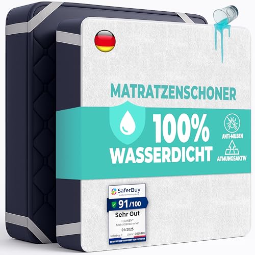 Matratzenschoner 50x83cm 2 STK. wasserdichte Matratzenauflage aus Baumwolle Nässeschutz Inkontinenzunterlage Matratzenbezüg Atmungsaktive Anti-Allergie und Anti Milben für Bett und Matratze Waschbar Matratzenschoner 50x83cm 2 STK. wasserdichte Matratzenauflage aus Baumwolle Nässeschutz Inkontinenzunterlage Matratzenbezüg Atmungsaktive Anti-Allergie und Anti Milben für Bett und Matratze Waschbar von Flowen