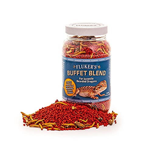 BUFFET BLEND JUVENILE BEARDED DRAGON FOOD von Fluker's