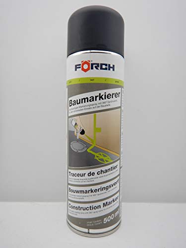 MARKIERUNGSFARBE MARKIERUNG FARBE SPRAY GRÜN NEON L297 ÜBERKOPFVENTIL 500ML (1) von FORCH