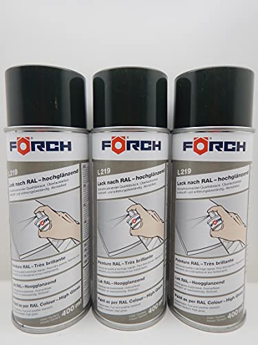 FORCH TANNENGRÜN GRÜN RAL 6009 LACK LACKSPRAY SPRAY SPRAYDOSE 400ML (3) von FORCH