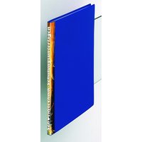 FolderSys Sichtbuch Sichtbücher, 10 Hüllen, blau DIN A4 blau von Foldersys