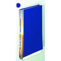 FolderSys Sichtbuch Sichtbücher, 30 Hüllen, blau DIN A4 blau von Foldersys