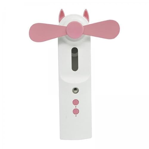 Folpus 2x Mini Luftbefeuchter Nebel Kühl Handheld Kompakter Persönlicher Hand mit Nebel für Draußen, Kind von Folpus