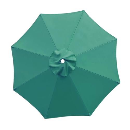 Folpus Schirmdach Sonnenschirmdach Stabile, leichte Schirm-Ersatzabdeckung für Strand, Innenhof, dunkelgrün von Folpus