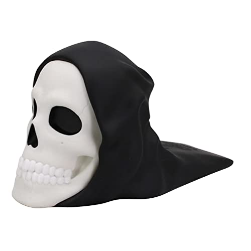 Folpus Totenkopf Türstopper, Glow Wedge Anti Collision, für Geschenk Badezimmer Büro Halloween von Folpus