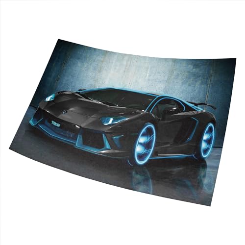 Fortiaboot EH3688 Lamborghini Aventador Tron Modified Customized Car Poster 15x23 Zoll Poster 38x58cm (380x580mm) Dekorative Geschenk von Fortiaboot