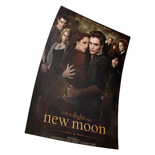 Fortiaboot The Twilight Saga New Moon Movie Poster Größe 11"" x 17"" Dekorative Rahmenloses Kunst Geschenk (28 x 43 cm) Leinwand Poster von Fortiaboot