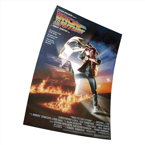 Poster Classic 80's Back To The Future McFly Michael J Fox Movie 38 x 58 cm (380 x 580 mm) von Fortiaboot
