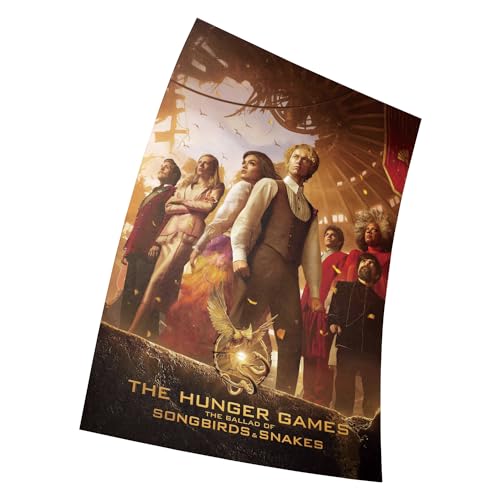 The Hunger Games The Ballad of Songbirds & Snakes Movie Poster Größe 11" x 17" Dekorative Rahmenloses Kunst Geschenk (28 x 43 cm) Leinwand Poster von Fortiaboot