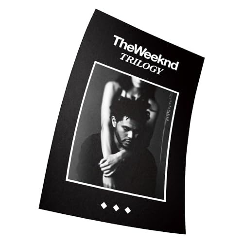 The Weeknd Trilogy Poster Größe 11" x 17" Dekorative Rahmenloses Kunst Geschenk (28 x 43 cm) Leinwand Poster von Fortiaboot