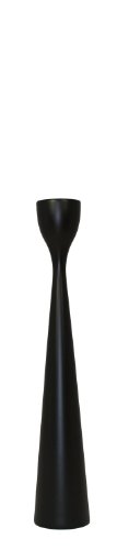 Freemover Rolf Kerzenhalter, Buchenholz, Schwarz, 28cm Freemover Rolf Kerzenhalter, Buchenholz, Schwarz, 28cm von Freemover