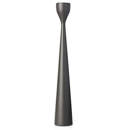 Freemover Rolf M Kerzenständer, Buchenholz, Grau, 38cm Freemover Rolf M Kerzenständer, Buchenholz, Grau, 38cm von Freemover
