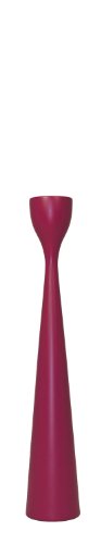 Freemover Rolf M Kerzenständer, Buchenholz, Pink, 28cm Freemover Rolf M Kerzenständer, Buchenholz, Pink, 28cm von Freemover