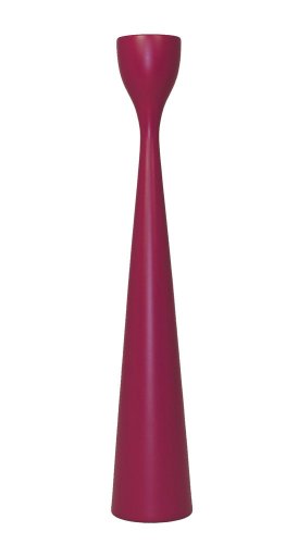 Freemover Rolf M Kerzenständer, Buchenholz, Pink, 38cm Freemover Rolf M Kerzenständer, Buchenholz, Pink, 38cm von Freemover