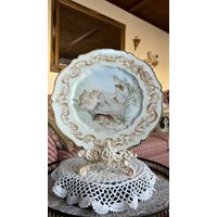 Limoges French Chic A L Cherub Putti Teller von FrenchCountryGirl