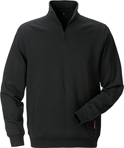 Fristads 114140 Kansas Workwear Sweatshirt Gr. XL, Schwarz von Fristads