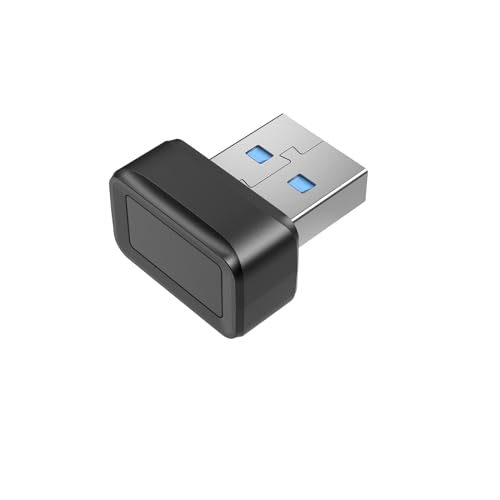 Frotox Mini USB Sicherheitsschlüsselfenster Hallo Fingerabdruckleser Zuverlässige Und Praktische Zugangskontrolle 360-Grad Erkennung USB Schlüsselleser von Frotox