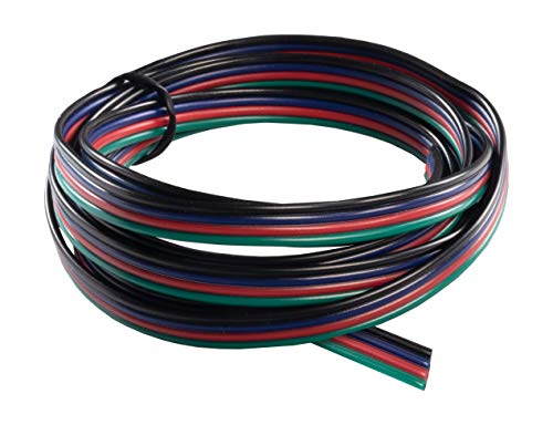 Fuchs Design RGB Verbindungskabel Kabel Kupfer LED RGB Verlängerungskabel 4-Pin 10m von Fuchs Design